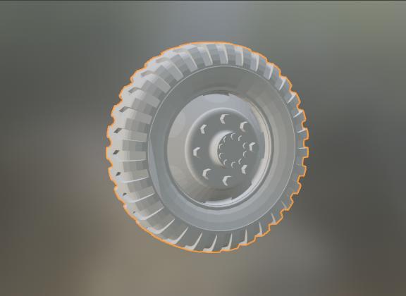 Wheel for GMC CCKW 353