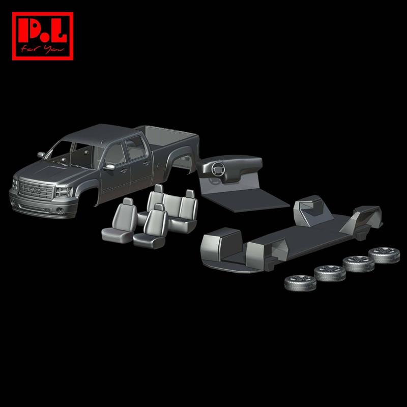 GMC Sierra 3rd Gen (GMT900/GMT902) Crew Cab (2007)