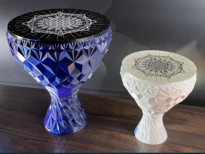 Djembe drum tree of life