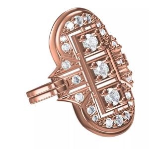 Antique Art Deco Engagement Ring 03