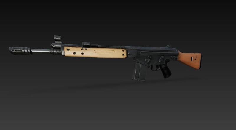 CETME ASSAULT RIFLE ARMED FORCES SPAIN