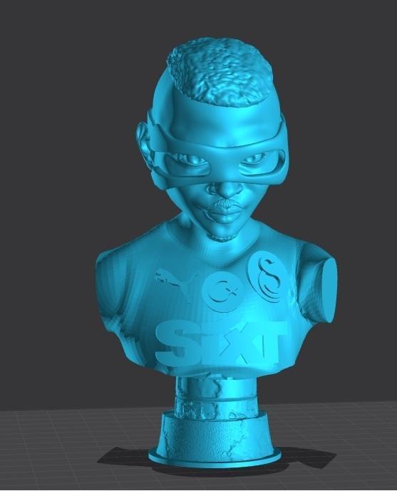 victor osimhen bust galatasaray