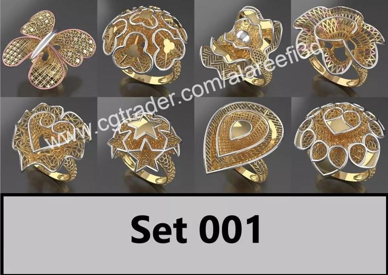 The Offer001  8Ultra vision Rings very modern for the first time