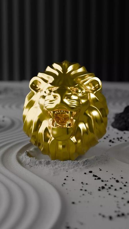 Lion Ring King Of The Beasts 3D print model