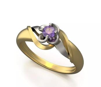 Kostroma Gold Ring R 51