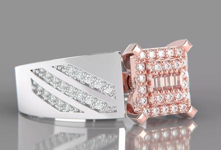 M 1299012 Baguette ring