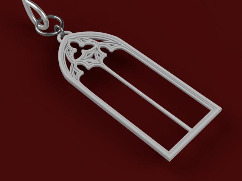 Cathedral earring (#4)