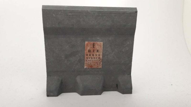 Perimeter defense system - straight section, size 2