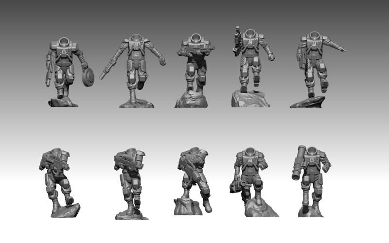 Elysium Rifles: Reinforcement pack #3 flyers