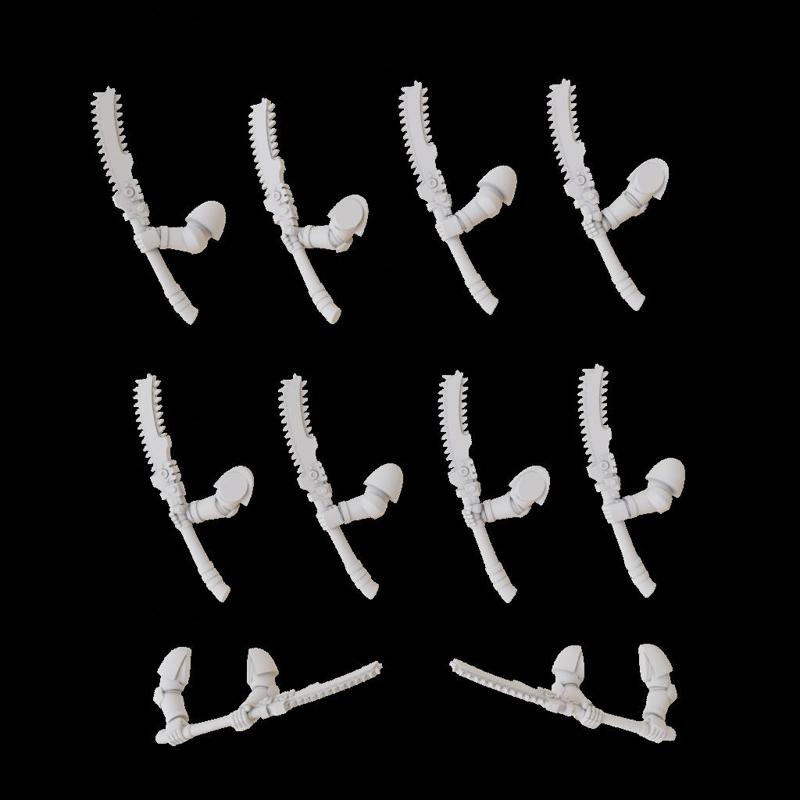 Legion Night Lords Chainglaive Weapon Upgrades