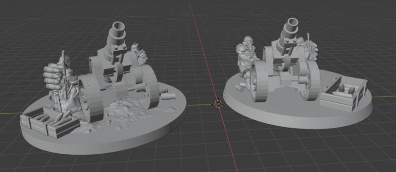 Krieg Heavy Mortar Artillery