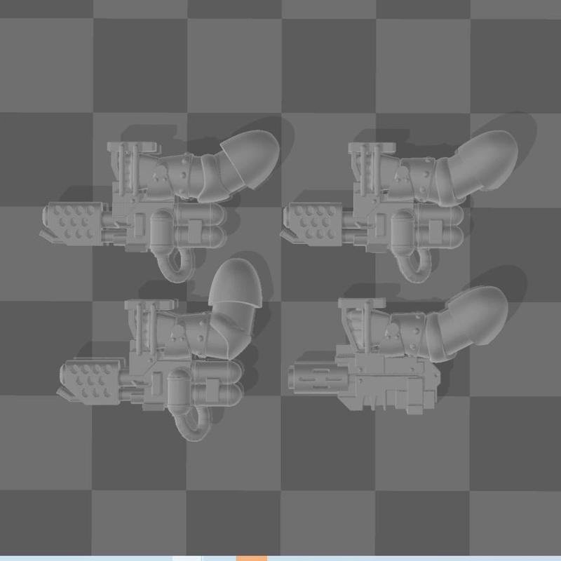 Ashen Circulus Flamer and Melter