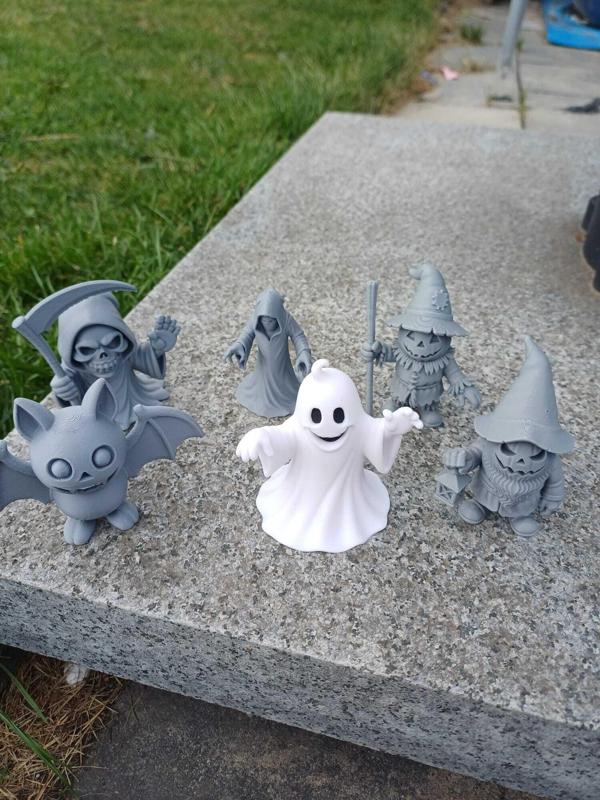 Spooky Six – Halloween Figurine Set