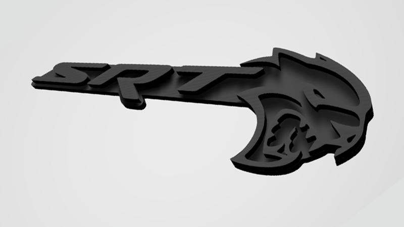 Dodge Challenger/Charger Hellcat Badge