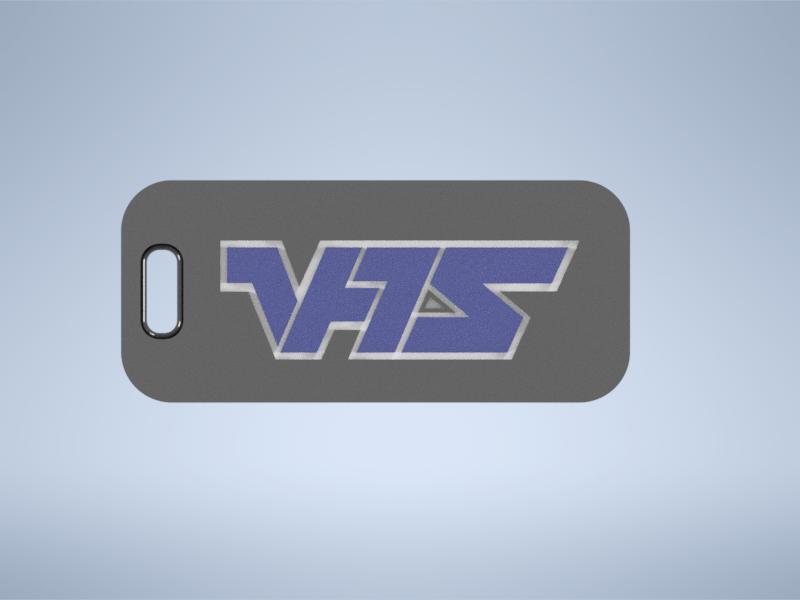 Lada VFTS logo emblem keychain keyring