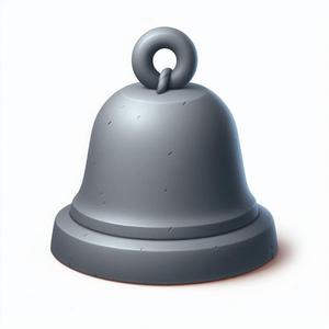 Elegant Bell Showpiece 3D Print – Decorative Desk Ornament