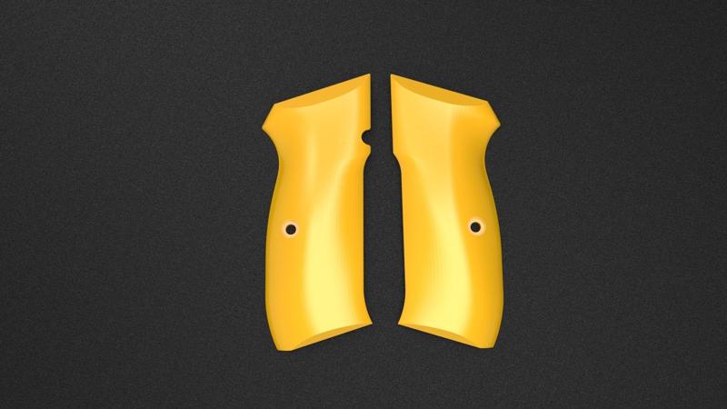 CZ 75B / 75BD / 85 Kadet / Shadow 1 Style Grip STL – Prop / Airsoft / Cosplay Handle