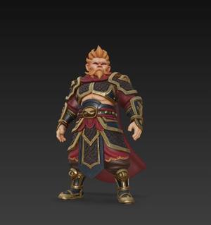 3D Figure - Sun Wukong, mythological hero