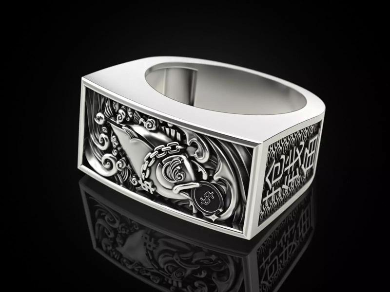 Money Grabbing Fish Ring V2