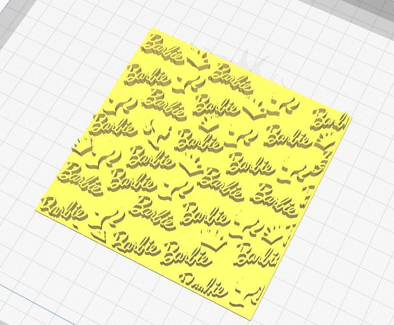 Marcado Barbie - Pasta Americana