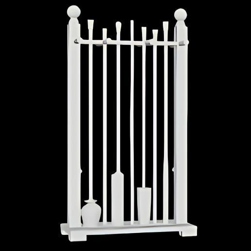 Fireplace Tool Set with Stand