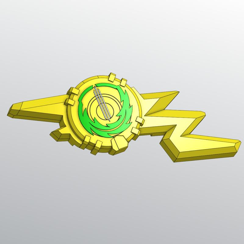 Kamen Rider Espada - Raimeiken Ikazuchi Emblem