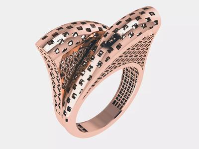 Plain gold ring