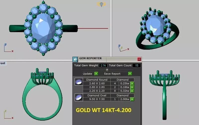 princess Dianna ring oval halo ring