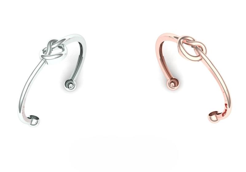 Knotted women s bracelet