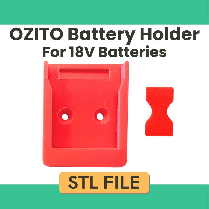 Ozito Battery Holder - 18v Battery Holder