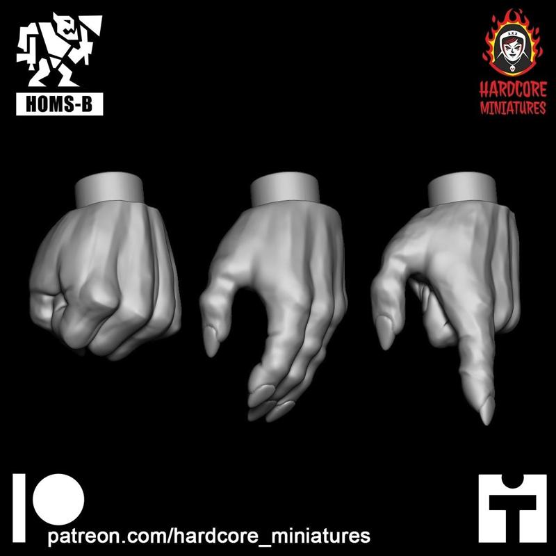 Space Orc Basic Hands