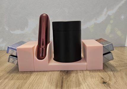 IQOS Iluma stand, 2x box shelves and ashtray