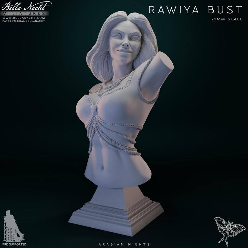 Rawiya Bust - 75mm Scale