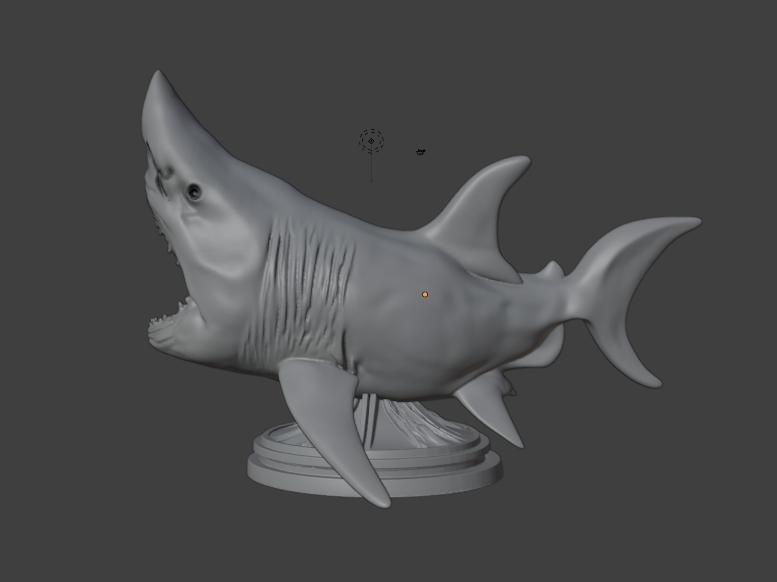 Ruler of Perilous Waters Shark K031 Gift Bust Figure Unique & Detailed 3D Print Model
