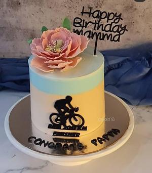 cake topper - happy birthday mamma