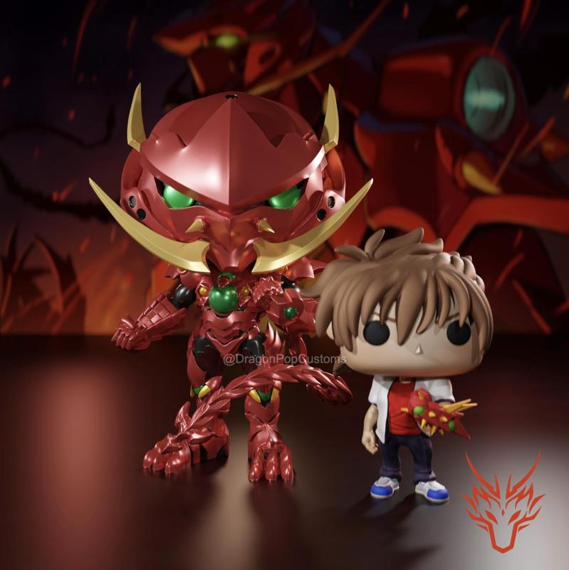 ISSEI AND DDRAIG CUSTOM FUNKO POP