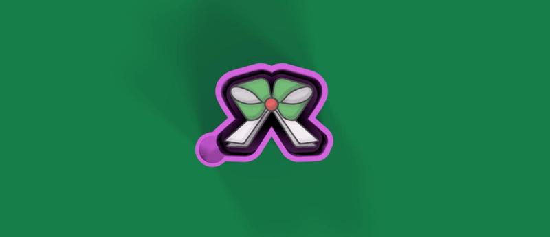 Bow Freshie Mold for silicone casting 7