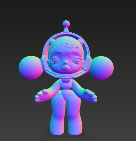 MEGA α SKULLPANDA 1000% Egon Schiele Figure