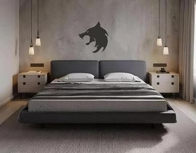 WOLF WALL ART