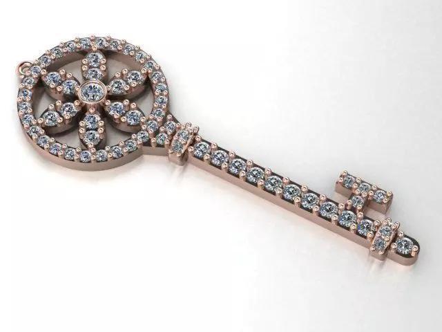 each door key pendant