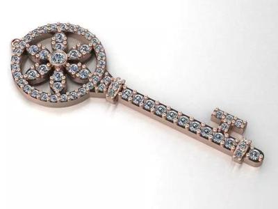 each door key pendant