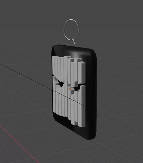 Rainbow Six Siege Vigil Keychain