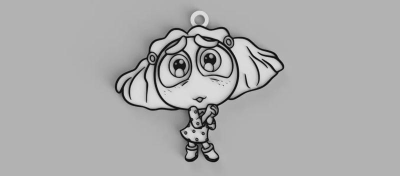 ENVY - INTENSELY - Logo Key ring - pendant - earring