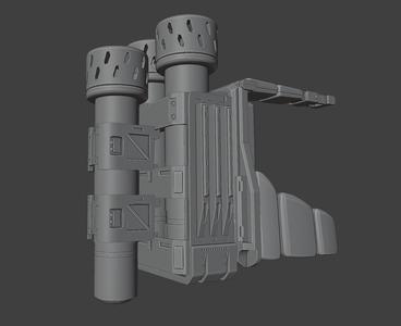 FAF-14 Support Backpack Helldivers 2