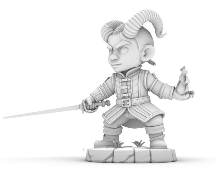 Wyll Chibi - Baldur's Gate 3