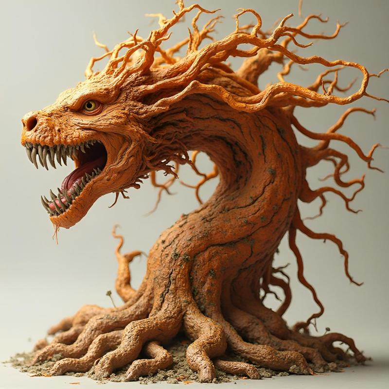 28-32mm Wood Woe: Treant Miniature