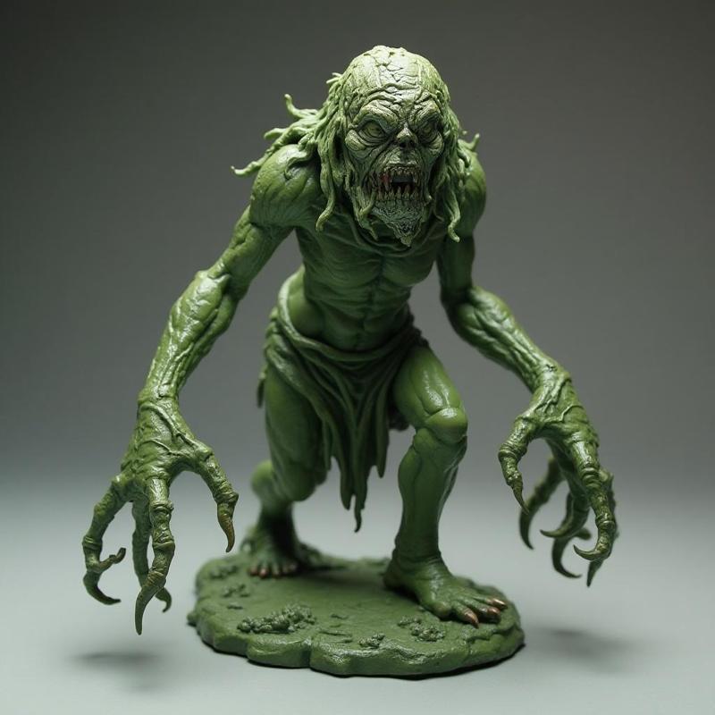 Grotesque Bog Lurker: 28-32mm Scale Fantasy Miniature