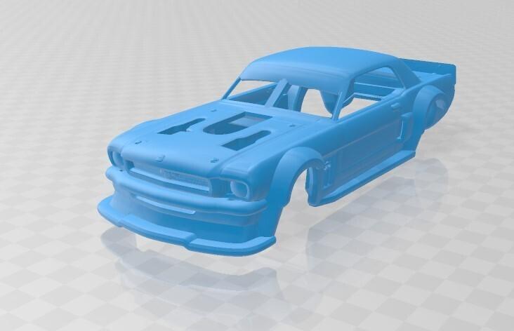 Ford Mustang Hoonicorn  – STL Body Car Only