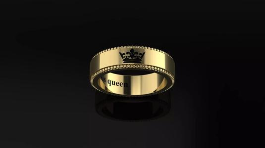 Bridal ring Queen