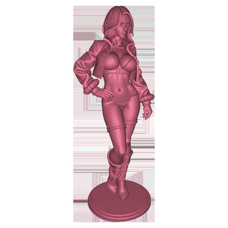 Christina in red and white leather (release june 2025)